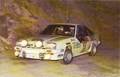 Josep Arqué - Albert Alumà 
32º Rally RACE - Costa Blanca 1984. Opel Manta GT/E. Clasificado 10º.

Del 17 al 19 de Marzo, Alicante, España.
Superficie: asfalto.

El Rally tenía un total de 398.61 km cronometrados.

Tomaron la salida 98 equipos, finalizaron 48.@
Palabras clave: Opel;Manta;RACE;Costa_Blanca;1984