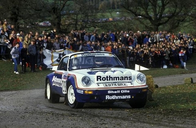 Saeed Al-Hajri - John Spiller
33º Lombard RAC Rally 1984. Porsche 911 SC RS (A974 BRX). Clasificado 17º.

Del 25 al 29 de Noviembre, Chester, Cheshire, Inglaterra, Reino Unido.
Superficie: tierra.

El Rally tenia un total de 3232.00 km de los que 868.54 km divididos en 56 tramos eran especiales.

Se inscribieron 124 equipos, tomaron la salida 119, finalizaron 52.@
Palabras clave: ;Porsche;Gran_Bretaña;Grupo_B;1984;RAC_Rally;Inglaterra