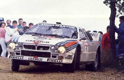 Markku Alén - Ilkka Kivimaki
26º Rallye San Remo 1984. Lancia Rally 037 (TO W67769). Abandonó por motor (biela) en SS27 Montepescini 2 de 10,69 Km.

Del 30 de Septiembre al 5 de Octubre, Sanremo, Liguria, Imperia, Italia.
Superficie: asfalto -tierra.

El Rally tenia un total de 2546.29 km de los que 807.69 km divididos en 56 tramos eran especiales, (2 de ellas fueron canceladas SS7 Sante Luce de 12,30 km y SS26 Chiusdino 2 de 17,41 Km).

Se inscribieron 104 equipos, tomaron la salida 100, finalizaron 35.@
Palabras clave: Markku_Alen;Lancia;Grupo_B;Sanremo;1984