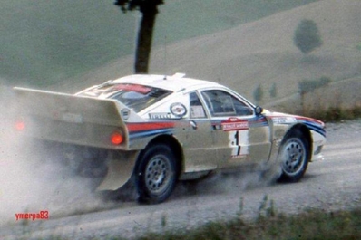 Markku Alén - Ilkka Kivimaki
26º Rallye San Remo 1984. Lancia Rally 037 (TO W67769). Abandonó por motor (biela) en SS27 Montepescini 2 de 10,69 Km.

Del 30 de Septiembre al 5 de Octubre, Sanremo, Liguria, Imperia, Italia.
Superficie: asfalto -tierra.

El Rally tenia un total de 2546.29 km de los que 807.69 km divididos en 56 tramos eran especiales, (2 de ellas fueron canceladas SS7 Sante Luce de 12,30 km y SS26 Chiusdino 2 de 17,41 Km).

Se inscribieron 104 equipos, tomaron la salida 100, finalizaron 35.@
Palabras clave: Markku_Alen;Lancia;Grupo_B;Sanremo;1984