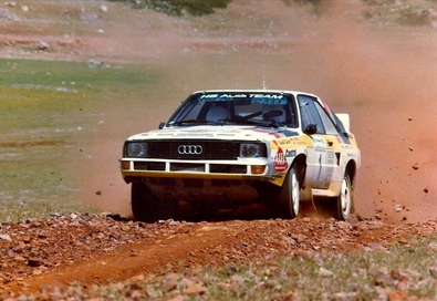 Walter Röhrl - Christian Geistdörfer
31º Rothmans Acropolis Rally 1984. Audi Sport Quattro S1 (IN-NC 46). Abandonó por el embrague en SS44 Geraki de 11.32 Km.

Del 26 al 31 de Mayo, Atenas, Grecia.
Superficie: tierra.

El Rally tení­a un total de 2265 km, de los que 796.62 km divididos en 47 tramos eran especiales.

Tomaron la salida 104 equipos, finalizaron 32.@

Palabras clave: Walter_Röhrl;Grupo_B;Audi;Sport;Quattro;Acropolis;Grecia;1984