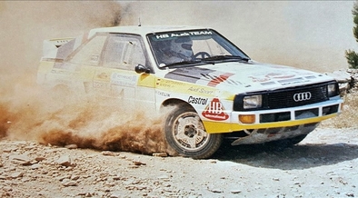 Walter Röhrl - Christian Geistdörfer
31º Rothmans Acropolis Rally 1984. Audi Sport Quattro S1 (IN-NC 46). Abandonó por el embrague en SS44 Geraki de 11.32 Km.

Del 26 al 31 de Mayo, Atenas, Grecia.
Superficie: tierra.

El Rally tení­a un total de 2265 km, de los que 796.62 km divididos en 47 tramos eran especiales.

Tomaron la salida 104 equipos, finalizaron 32.@

Palabras clave: Walter_Röhrl;Grupo_B;Audi;Sport;Quattro;Acropolis;Grecia;1984