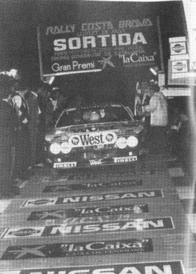 Carlo Capone - Sergio Cresto
32º Rally Costa Brava 1984. Lancia Rally 037 (TO W67782). Abandonó por accidente en SS28.
West Rally Team

Del 17 al 19 de Febrero, Lloret de Mar, Girona, Catalunya, España.
Superficie: tierra - asfalto.

El Rally tení­a un total de 1366.41 km, de los que 527.15 km divididos en 46 tramos eran especiales.

Tomaron la salida 60 equipos, finalizaron 25.@
Palabras clave: Carlo_Capone;Sergio_Cresto;Costa_Brava;Grupo_B;1984