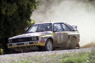 Walter Röhrl - Christian Geistdörfer
26º Rallye Sanremo 1984. Audi Sport Quattro S1 (IN-NY 39). Abandonó por accidente en SS49 Ronde de 46,55 Km.
Audi Sport

Del 30 de Septiembre al 5 de Octubre, Sanremo, Liguria, Imperia, Italia.
Superficie: asfalto -tierra.

El Rally tenia un total de 2546.29 km de los que 807.69 km divididos en 56 tramos eran especiales, (2 de ellas fueron canceladas SS7 Sante Luce de 12,30 km y SS26 Chiusdino 2 de 17,41 Km).

Se inscribieron 104 equipos, tomaron la salida 100, finalizaron 35.@
Palabras clave: Walter_Röhrl;Audi;Sport;Quattro;Grupo_B;Sanremo;1984