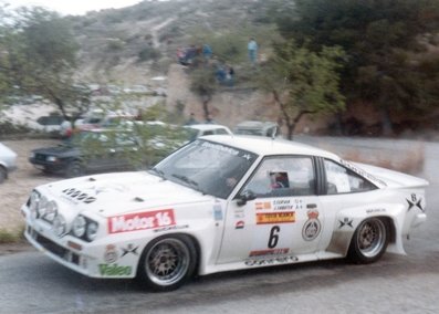 Salvador Servià i Costa - Jordi Sabater
32º Rally RACE - Costa Blanca 1984. Opel Manta 400. Abandonó por motor en SS23 Onil 3 de 9.00 km.

Del 17 al 19 de Marzo, Alicante, España.
Superficie: asfalto.

El Rally tenía un total de 398.61 km cronometrados.

Tomaron la salida 98 equipos, finalizaron 48.@
Palabras clave: Salvador_Servia;Jordi_Sabater;Opel;Manta;Grupo_B;Race;1984