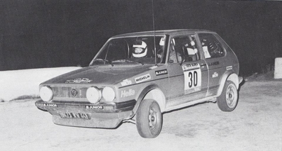 Marc Etchebers - Marie-Christine Etchebers
32º Rally RACE - Costa Blanca 1984. Volkswagen Golf GTi 1.8. Abandonó por la dirección del coche.

Del 17 al 19 de Marzo, Alicante, España.
Superficie: asfalto.

El Rally tenía un total de 398.61 km cronometrados.

Tomaron la salida 98 equipos, finalizaron 48.@
Palabras clave: Volkswagen;Golf;GTI;RACE;Costa_Blanca;1984