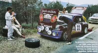 Didier Auriol - Bernard Occelli
28º Tour de Corse 1984. Renault 5 Turbo TdC (5890 LX 12). Abandonó por el turbo en SS4 Zeruba - Santa Giulia de 31.04 Km.

Del 3 al 5 de Mayo, Ajaccio, Córcega, Francia.
Superficie: asfalto.

El Rally tenia un total de 1618 km de los que 1130.9 km divididos en 30 tramos eran especiales.

Se inscribieron 158 equipos, tomaron la salida 155, finalizaron 57.@
Palabras clave: Didier_Auriol;Renault;Turbo;1984;Grupo_B