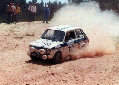 Andrzej Lubiak - Maciej Wislawski
31º Rothmans Acropolis Rally 1984. Polski Fiat 126 (BBA 233N)). Abandonó por el embrague.

Del 26 al 31 de Mayo, Atenas, Grecia.
Superficie: tierra.

El Rally tení­a un total de 2265 km, de los que 796.62 km divididos en 47 tramos eran especiales.

Tomaron la salida 104 equipos, finalizaron 32.@
Palabras clave: Polski;Fiat;Acropolis;Grecia;1984