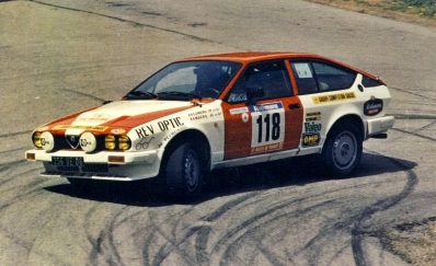 Jean-Paul Cumero - Jean-Guy Maero
28º Tour de Corse 1984. Alfa Romeo Alfetta GTV6. Abandonó, desconocemos el motivo y en que especial.

Del 3 al 5 de Mayo, Ajaccio, Córcega, Francia.
Superficie: asfalto.

El Rally tenia un total de 1618 km de los que 1130.9 km divididos en 30 tramos eran especiales.

Se inscribieron 158 equipos, tomaron la salida 155, finalizaron 57.
Palabras clave: Alfa;Romeo;Alfetta;Corse;Corcega;1984