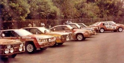 Parque Cerrado en el 16º Rallye Cote d'Ivoire 1984
Prueba 11 de 12

Del 31 de Octubre al 4 de Noviembre, Africa.
Superficie: tierra.

El Rally constaba de 4 etapas con un total de 4012 km y 46 controles horarios.

Tomaron la salida 50 equipos, finalizaron 6.
Palabras clave: Parque_Cerrado;Costa_Marfil;1984