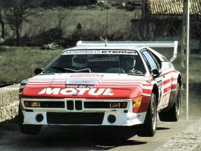 Bernard Béguin - Jean-Jacques Lenne
27º Critérium Alpin - Behra 1984. BMW M1 (4102 QC 78). Abandonó.

Del 14 al 15 de Abril, Grasse, Francia.
Superficie: asfalto.

Tomaron la salida 106 equipos, finalizaron 56.@
Palabras clave: Bernard_Beguin;BMW;M1;Behra_Alpin;Grupo_B;1984;saltos