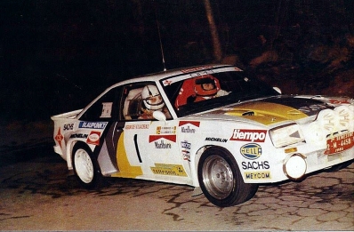 Carlos Alonso Lamberti - Vi­ctor Rodri­guez
15º Criterium de Viladrau 1985. Opel Manta 400. Clasificado 1º.

Ésta fue la última cita de la Copa de España y Carlos Alonso la disputo con la unidad oficial de 