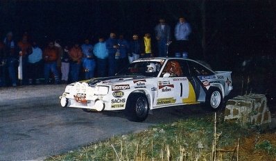 Carlos Alonso Lamberti - Victor Rodri­guez
15º Criterium de Viladrau 1985. Opel Manta 400. Clasificado 1º.

Ésta fue la última cita de la Copa de España y Carlos Alonso la disputo con la unidad oficial de 