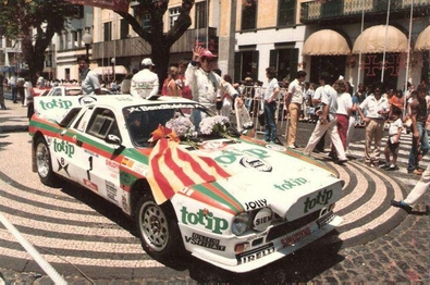 Salvador Servià i Costa  - Jordi Sabater
26º Rali Vinho da Madeira 1985. Lancia Rally 037 (2M 3343 P). Clasificado 1º.

Del 2 al 4 de Agosto, Funchal, Madeira, Portugal.
Superficie: asfalto

El Rally constaba de 429.00 km cronometrados divididos en 26 tramos especiales.

Tomaron la salida 82 equipos, finalizaron 34.

© Carlos Alberto Moniz
@
Palabras clave: Salvador_Servia;Lancia;Rally;Madeira;1985;Grupo_B