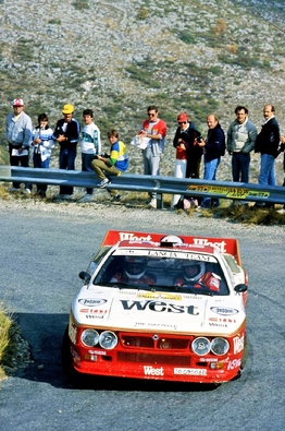 Andrea Zanussi - Sergio Cresto
20º Rallye d'Antibes 1985. Lancia Rally 037 (TO 09008D). Clasificado 1º.

Del 17 al 20 de Octubre, Antibes, Provenza-Alpes-Costa Azul, Francia.
Superficie: asfalto.

Tomaron la salida 151 equipos, finalizaron 67.@
Palabras clave: ;Sergio_Cresto;Lancia;Rally;Grupo_B;Antibes;1985