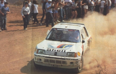 Timo Salonen - Seppo Harjanne
32º Rothmans Acropolis Rally 1985. Peugeot 205 Turbo 16 (25 FGV 75). Clasificado 1º.

Del 27 al 30 de Mayo, Atenas, Grecia.
Superficie: tierra.

El Rally tenía un total de 2295.94 km de los que 807.67 km divididos en 47 tramos eran especiales.

Tomaron la salida 110 equipos, finalizaron 45.@
Palabras clave: Timo_Salonen;Peugeot;Turbo;Grecia;Acropolis;1985;Grupo_B