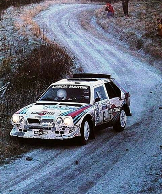 Henri Toivonen - Neil Wilson
34º Lombard RAC Rally 1985. Lancia Delta S4 (A6 37353). Clasificado 1º.

Debut con victoria en el Mundial de Rallyes del Lancia Delta S4.

Del 24 al 28 de Noviembre, Nottingham, Inglaterra.
Superficie: tierra.

El Rally tenia un total de 3507 km de los que 896.98 km divididos en 65 tramos eran especiales, (2 de ellas fueron canceladas, SS43 Kielder Forest - Ogre Hill de 12,02 Km y SS64 Nuss de 8,79 Km).

Tomaron la salida 155 equipos, finalizaron 62.@
Palabras clave: Henri_Toivonen;Lancia;Delta;Grupo_B;Gran_Bretaña;1985;RAC_Rally
