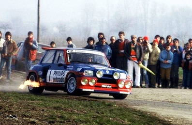 Jean Ragnotti - Pierre Thimonier
21º 24 Heures d'Ypres 1985. Renult 5 Maxiturbo. Clasificado 1º.
Tomaron la salida 148 equipos, finalizaron 73.@
Palabras clave: ;Renault;Maxiturbo;Ypres;1985;Grupo_B