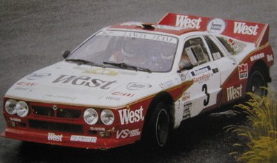 Andrea Zanussi - Sergio Cresto
20º Rallye d'Antibes 1985. Lancia Rally 037 (TO 09008D). Clasificado 1º.

Del 17 al 20 de Octubre, Antibes, Provenza-Alpes-Costa Azul, Francia.
Superficie: asfalto.

Tomaron la salida 151 equipos, finalizaron 67.@
Palabras clave: Andrea_Zanussi;Sergio_Cresto;Lancia;Rally;Grupo_B;Antibes;1985