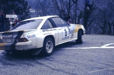 Guy Fréquelin - Christian Gilbert (Tilber)
6º Rallye International des Garrigues 1985. Opel Manta 400 (GG-CT 360). Clasificado 1º.

Del 29 al 30 de Marzo, Nimes, Gard, Occitania, Francia.
Superficie: asfalto.

Desconocemos los kilómetros de la prueba tanto totales como cronmetrados.

Tomaron la salida 101 equipos, finalizaron 47.@
Palabras clave: ;Opel;Manta;Grupo_B;Garrigues;1985