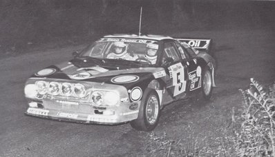 Fabrizio Tabaton - Luciano Tedeschini
21º Rallye Catalunya 1985. Lancia Rally 037 (TO 30684D). Clasificado 1º.

Del 25 al 28 de Octubre, Barcelona, Catalunya, España.
Superficie: asfalto.

El Rally tenia un total de 1359.14 km de los que 512.82 km divididos en 34 tramos eran especiales.

Tomaron la salida 67 equipos, finalizaron 38.@
Palabras clave: Fabrizio_Tabaton;Lancia;Grupo_B;Rally;Catalunya;1985