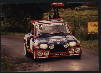 Jean Ragnotti - Pierre Thimonier
21º 24 Heures d'Ypres 1985. Renult 5 Maxiturbo. Clasificado 1º@
Palabras clave: Renault;Maxiturbo;Ypres;1985;Grupo_B