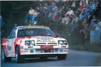 Carlos Alonso-Lamberti - José Sarmiento Marà­n
27º Rally 2000 Viratges 1985. Opel Manta 400. Clasificado 1º.

Organizado por Biela Club Manresa
Del 9 al de Noviembre, Manresa, Barcelona, Catalunya, España.
Superficie: asfalto.

No tenemos mas datos de ésta prueba.
Palabras clave: Lamberti;Opel;Manta;Grupo_B;2000_Viratges;1985