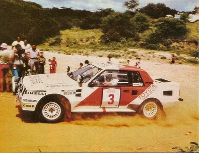 Björn Waldegård - Hans Thorszelius
33º Marlboro Safari Rally 1985. Toyota Celica TCT, (K-AM 4757). Clasificado 2º.

Del 4 al 8 de Abril, Nairobi, Kenya, África.
Superficie: tierra.

El Rally tenia un total de 5167.6 km con 88 controles horarios.

Tomaron la salida 71 equipos, finalizaron 20.@
Palabras clave: ;Toyota;Celica;TCT;Safari;Grupo_B;1985