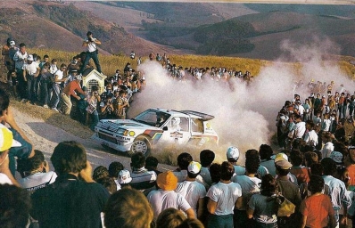 Timo Salonen - Seppo Harjanne
27º Rally Sanremo 1985. Peugeot 205 Turbo 16 E2 (704 EXC 75). Clasificado 2º.

Del 29 de Septiembre al 4 de Octubre, Sanremo, Liguria, Imperia, Italia.
Superficie: asfalto - tierra.

El Rally tenia un total de 2340.56 km, de los que 696.90 km divididos en 45 tramos eran especiales (2 de ellos fueron cancelados SS20 Murio 1 de 9.12 km, SS36 Ronde 1 de 37.22 km).

Tomaron la salida 98 equipos, finalizaron 33.@
Palabras clave: Timo_Salonen;Peugeot;Turbo;Grupo_B;Sanremo;1985