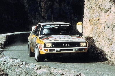 Walter Röhrl - Christian Geistdörfer
53º Rallye Automobile de Monte-Carlo 1985. Audi Sport Quattro S1 (IN-NL 8). Clasificado 2º.
Audi Sport

Del 26 de Enero al 1 de Febrero, Monte-Carlo.
Superficie: asfalto -nieve.

El Rally tenía un total de 3999.00 km de los que 851.10 km divididos en 34 tramos eran especiales (1 de ellos fue cancelado SS17 ).

Tomaron la salida 117 equipos, finalizaron 68.@
Palabras clave: Audi;Sport;Quattro;Montecarlo;Grupo_B;1985
