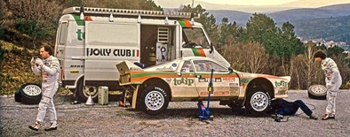 Asistencia del Equipo Jolly Club en el 19º Rallye de Portugal Vinho do Porto 1985
En el Lancia Rally 037 (TO W52181) de Miki Biasion - Tiziano Siviero, clasificado 2º.

Del 6 al 9 de Marzo, Estoril, Cascais, Lisboa, Portugal.
Superficie: asfalto - tierra.

El Rally tení­a un total de 2455 km de los que 730.50 km divididos en 47 tramos eran especiales.

Tomaron la salida 94 equipos, finalizaron 28.@
Palabras clave: Miki_Biasion;Lancia;Rally;Portugal;Grupo_B;1985;Asistencias