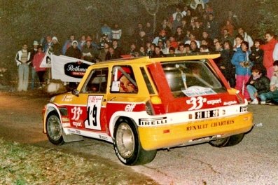 Didier Auriol - Bernard Occelli
31º Rallye du Var 1985. Renault 5 Maxiturbo (21 RG 28). Clasificado 2º.

Del 29 de Noviembre al 1 de Diciembre en Saint Maxime, Francia.
Superficie: asfalto con 385.00 km cronometrados 

Tomaron la salida 237 equipos, finalizaron 121.@
Palabras clave: Didier_Auriol;Renault;Maxiturbo;Var;Grupo_B;1985