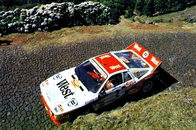 Andrea Zanussi - Sergio Cresto
26º Rali Vinho da Madeira 1985. Lancia Rally 037 (TO 09008D). Clasificado 2º.

Del 2 al 4 de Agosto, Funchal, Madeira, Portugal.
Superficie: asfalto

El Rally constaba de 429.00 km cronometrados divididos en 26 tramos especiales.

Tomaron la salida 82 equipos, finalizaron 34.@
Palabras clave: ;Sergio_Cresto;Lancia;Rally;Madeira;1985;Grupo_B