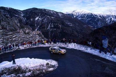 Walter Röhrl - Christian Geistdörfer
53º Rallye Automobile de Monte-Carlo 1985. Audi Sport Quattro S1 (IN-NL 8). Clasificado 2º.

Del 26 de Enero al 1 de Febrero, Monte-Carlo.
Superficie: asfalto -nieve.

El Rally tenía un total de 3999.00 km de los que 851.10 km divididos en 34 tramos eran especiales (1 de ellos fue cancelado SS17 ).

Tomaron la salida 117 equipos, finalizaron 68.@
Palabras clave: Walter_Röhrl;Montecarlo;Audi;Sport;Quattro;Grupo_B;1985;Nieve