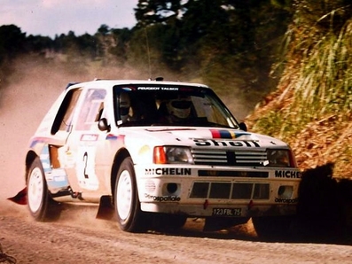 Ari Vatanen - Terry Harryman
15º AWA Clarion Rally de Nueva Zelanda 1985. Peugeot 205 Turbo 16 (123 FBL 75). Clasificado 2º.
Peugeot Talbot Sport

Del 29 de Junio al 2 de Julio, Auckland, Nueva Zelanda.
Superficie: tierra.

El Rally tenia un total de 2487.00 km de los que 935.50 km divididos en 48 tramos eran especiales, (2 de ellas fueron canceladas SS11 Ahuroa Puhoi Road de 12 Km y SS45 Bothwell Road de 25 Km).

Tomaron la salida 67 equipos, finalizaron 39.@
Palabras clave: Peugeot;Nueva_Zelanda;1985;Grupo_B