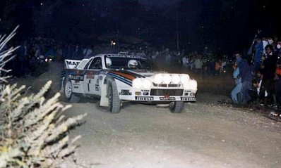 Henri Toivonen - Juha Piironen
27º Rallye de San Remo 1985. Lancia Rally 037 (TO 09010D). Clasificado 3º.

Del 29 de Septiembre al 4 de Octubre, Sanremo, Liguria, Imperia, Italia.
Superficie: asfalto - tierra.

El Rally tenia un total de 2340 km de los que 696.90 km divididos en 45 tramos eran especiales.

Tomaron la salida 98 equipos, finalizaron 33.@
Palabras clave: Henri_Toivonen;Juha_Piironen;Lancia;Grupo_B;Sanremo;1985