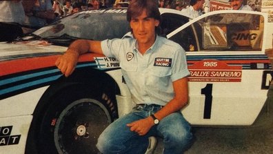 Henri Toivonen
En el 27º Rallye de Sanremo 1985, posando junto al Lancia Rally 037 (TO 09010D) con el que acabó clasificado 3º al final del Rallye.
Copiloto Juha Piironen.

Del 29 de Septiembre al 4 de Octubre, Sanremo, Liguria, Imperia, Italia.
Superficie: asfalto - tierra.

El Rally tenia un total de 2340 km de los que 696.90 km divididos en 45 tramos eran especiales.

Tomaron la salida 98 equipos, finalizaron 33.@
Palabras clave: Henri_Toivonen;Sanremo;Lancia;Rally;Grupo_B;1985;Personajes