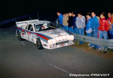 Henri Toivonen - Juha Piironen
27º Rallye de San Remo 1985. Lancia Rally 037 (TO 09010D). Clasificado 3º.

Del 29 de Septiembre al 4 de Octubre, Sanremo, Liguria, Imperia, Italia.
Superficie: asfalto - tierra.

El Rally tenia un total de 2340.56 km, de los que 696.90 km divididos en 45 tramos eran especiales (2 de ellos fueron cancelados SS20 Murio 1 de 9.12 km, SS36 Ronde 1 de 37.22 km).

Tomaron la salida 98 equipos, finalizaron 33.

© Stephane Prévot
@@
Palabras clave: Henri_Toivonen;Lancia;Grupo_B;Sanremo;1985