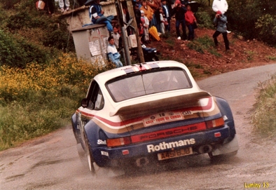 Bernard Béguin - Jean-Jacques Lenne
29º Tour de Corse - Rallye de France 1985. Porsche 911 SC RS (A451 BJB). Clasificado 3º.

Del 2 al 4 de Mayo, Ajaccio, Córcega, Francia.
Superficie: asfalto.

El Rally tenia un total de 1603.00 km de los que 1122.25 km divididos en 30 tramos eran especiales (1 de ellos fue cancelado, SS5 Sartene - Zonza de 44.23 km, por el fatal accidente de Attilio Bettega en el tramo anterior, SS4 Zerubia - Santa Giulia de 30.60 km).

Tomaron la salida 139 equipos, finalizaron 45.@
Palabras clave: ;Porsche;Corcega;1985;Grupo_B;Corse