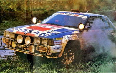 Mike Kirkland - Anton Levitan
33º Safari Rally 1985. Nissan RS 240, (KNY59TU5211). Clasificado 3º.

Del 4 al 8 de Abril, Nairobi, Kenya, África.
Superficie: tierra.

El Rally tenia un total de 5167.6 km con 88 controles horarios.

Tomaron la salida 71 equipos, finalizaron 20.@
Palabras clave: Nissan;RS240;Grupo_B;Safari;1985