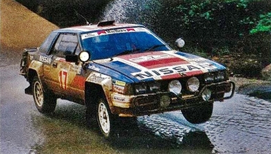 Mike Kirkland - Anton Levitan
33º Safari Rally 1985. Nissan RS 240, (KNY59TU5211). Clasificado 3º.

Del 4 al 8 de Abril, Nairobi, Kenya, África.
Superficie: tierra.

El Rally tenia un total de 5167.6 km con 88 controles horarios.

Tomaron la salida 71 equipos, finalizaron 20.@
Palabras clave: Nissan;RS240;Grupo_B;Safari;1985