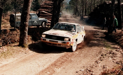 Walter Röhrl - Christian Geistdörfer
19º Rallye de Portugal Vinho do Porto 1985. Audi Sport Quattro S1 (IN-ND 63). Clasificado 3º.

Del 6 al 9 de Marzo, Estoril, Cascais, Lisboa, Portugal.
Superficie: asfalto - tierra.

El Rally tení­a un total de 2455 km de los que 730.50 km divididos en 47 tramos eran especiales.

Tomaron la salida 94 equipos, finalizaron 28.@
Palabras clave: Walter_Röhrl;Audi;Quattro;Sport;Grupo_B;Portugal;1985