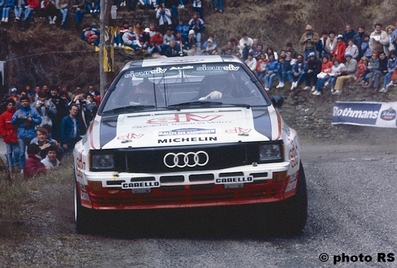 Harald Demuth - Willy Lux
6º Rallye International des Garrigues 1985. Audi Quattro A2 (IN-NN 17). Clasificado 3º.

Del 29 al 30 de Marzo, Nimes, Gard, Occitania, Francia.
Superficie: asfalto.

Desconocemos los kilómetros de la prueba tanto totales como cronmetrados.

Tomaron la salida 101 equipos, finalizaron 47.@
Palabras clave: ;Audi;Quattro;Grupo_B;Garrigues;1985