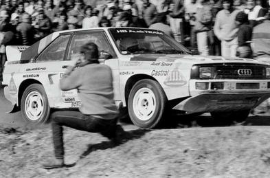 Stig Blomqvist - Bjorn Cederberg
19º Rallye de Portugal - Vinho do Porto 1985. Audi Sport Quattro S1 (IN-NE 11). Clasificado 4º.

Del 6 al 9 de Marzo, Estoril, Cascais, Lisboa, Portugal.
Superficie: asfalto - tierra.

El Rally tení­a un total de 2455 km de los que 730.50 km divididos en 47 tramos eran especiales.

Tomaron la salida 94 equipos, finalizaron 28.@
Palabras clave: Stig_Blomqvist;Audi;Quattro;Portugal;Grupo_B;1985