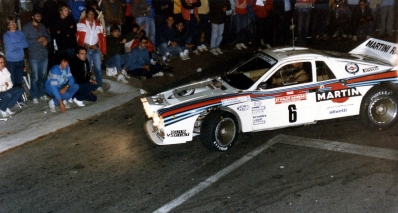 Markku Alén - Ilkka Kivimäki
27º Rallye Sanremo 1985. Lancia Rally 037 (TO Y67908). Clasificado 4º.

Del 29 de Septiembre al 4 de Octubre, Sanremo, Liguria, Imperia, Italia.
Superficie: asfalto - tierra.

El Rally tenia un total de 2340.56 km, de los que 696.90 km divididos en 45 tramos eran especiales (2 de ellos fueron cancelados SS20 Murio 1 de 9.12 km, SS36 Ronde 1 de 37.22 km).

Tomaron la salida 98 equipos, finalizaron 33.@
Palabras clave: Markku_Alen;Lancia;Rally;Grupo_B;Sanremo;1985