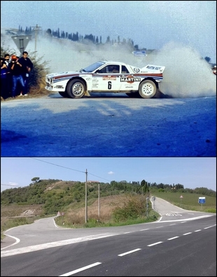 27º Rallye de Sanremo 1985
Lancia Rally 037 (TO Y67908) de Markku Alén - Ilkka Kivimäki, Clasificado 4º.

Foto en la localidad de Ghizzano, un pueblo de la Toscana, en el centro de Italia, provincia de Pisa. A 9 km de Peccioli y a unos 45 de Pisa.

Del 29 de Septiembre al 4 de Octubre, Sanremo, Liguria, Imperia, Italia.
Superficie: asfalto - tierra.

El Rally tenia un total de 2340.56 km, de los que 696.90 km divididos en 45 tramos eran especiales (2 de ellos fueron cancelados SS20 Murio 1 de 9.12 km, SS36 Ronde 1 de 37.22 km).

Tomaron la salida 98 equipos, finalizaron 33.@
Palabras clave: Markku_Alen;Lancia;Rally;Grupo_B;Sanremo;1985;Ghizzano;Lugar
