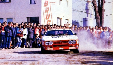 Mauro Pregliasco - Daniele Cianci
33º Rally Costa Brava 1985. Lancia Rally 037 (TO W67786). Clasificado 4º.

Del 23 al 24 de Febrero, Lloret de Mar, Catalunya, España.
Superficie: asfalto - tierra.

El Rally tenia un total de 1329.74 km, de los que 501.59 km divididos en 45 tramos eran especiales.

Tomaron la salida 55 equipos, finalizaron 25.@
Palabras clave: Lancia;Rally;Grupo_B;Costa_Brava;1985