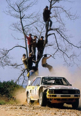 Stig Blomqvist - Björn Cederberg
19º Rallye de Portugal - Vinho do Porto 1985. Audi Sport Quattro S1 (IN-NE 11). Clasificado 4º.

Del 6 al 9 de Marzo, Estoril, Cascais, Lisboa, Portugal.
Superficie: asfalto - tierra.

El Rally tení­a un total de 2455 km de los que 730.50 km divididos en 47 tramos eran especiales.

Tomaron la salida 94 equipos, finalizaron 28.@
Palabras clave: Stig_Blomqvist;Audi;Sport;Quattro;Grupo_B;Portugal;1985