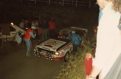 Harald Demuth - Fabrizia Pons
17º Rallye dell'Isola d'Elba 1985. Audi Quattro A2 (IN-NN17). Clasificado 4º.

Del 23 al 25 de Mayo, Portoferrario, Livorno, Italia.
Superficie: tierra.

El Rally constaba de 33 tramos cronometrados.
Desconocemos los kilómetros tanto totales como cronometrados.

Tomaron la salida 65 equipos, finalizaron 25.
Palabras clave: ;Audi;Quattro;Grupo_B;Elba;1985