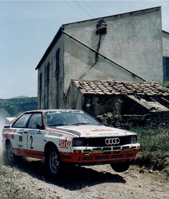 Harald Demuth - Fabrizia Pons
17º Rallye dell'Isola d'Elba 1985. Audi Quattro A2. Clasificado 4º.@
Palabras clave: ;Audi;Quattro;Grupo_B;Elba;1985